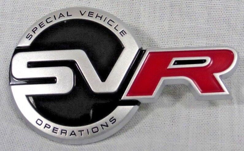 Land Rover OEM Range Rover Sport L494 2014+ SVR Dashboard Badge Brand New