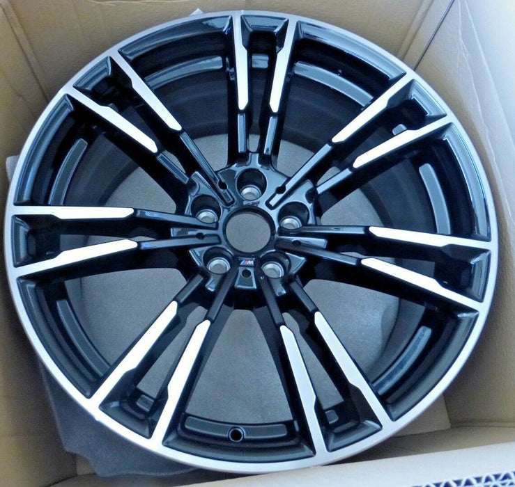 BMW OEM F90 M5 2018+ 706M 20" M Double Spoke Wheels Machine Polished Set Of 4