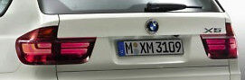 BMW X5 E70 LCI 2011-2013 OEM LED Facelift EURO Outer Taillight Left Genuine OEM