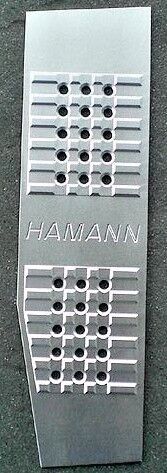 Hamann OEM Aluminum Footrest For E46 E90 E91 E92 E93 BMW 3 Series Models New