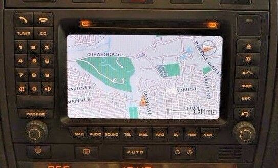 Porsche Cayenne 955 2002-2004 OEM GPS Navigation Retrofit DVD For Existing PCM