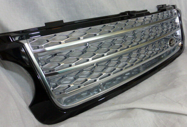 Land Rover OEM Range Rover L322 2010-12 Supercharged Black Surround Front Grille