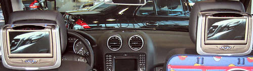 Mercedes-Benz GL Class X164 X166 Dual Screen DVD Entertainment System Brand New