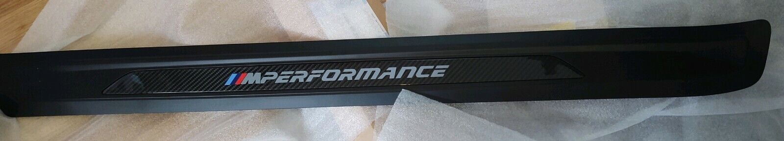 BMW OEM F33 F83 4 Series Convertible Carbon Fiber M Performance Door Sill Trims