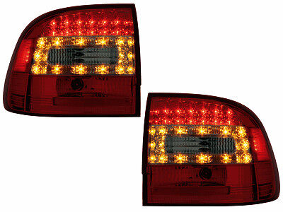 Porsche 955 Cayenne 2003-2006 Dectane Brand LED Red & Smoked Taillights New