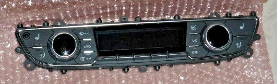 Audi OEM 4M Q7 2017-2019 Front Climate Control Switch Cluster Full Featured New
