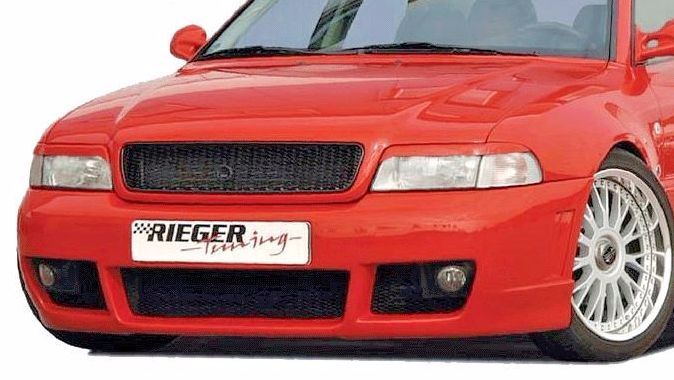 Audi A4 B5 1996-2001 Rieger OEM Genuine Front Bumper RS4 ABS Plastic Brane New