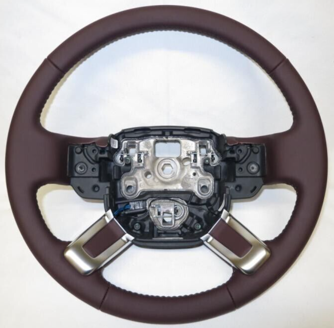 Range Rover OEM L405 2013-2022 Dark Cherry Leather Heated Steering Wheel New