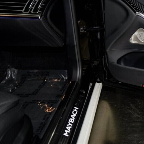 Mercedes-Benz MAYBACH OEM LED Illuminated Door Sill Trim Plates Set W223 S Class