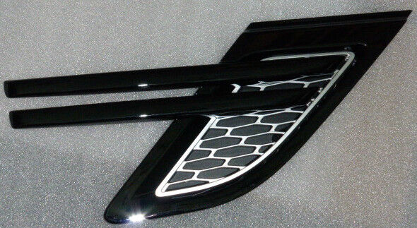 Land Rover OEM Range Rover Sport 2014+ Supercharged Side Vent Pair Gloss Black
