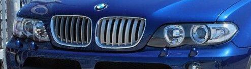 BMW OEM E53 X5 2004-2006 OEM BI-XENON Headlight Retrofit Kit European Spec Clear
