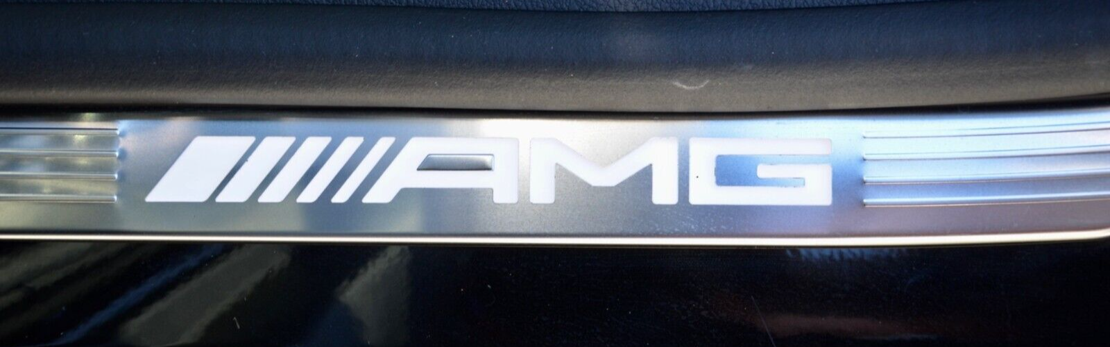 Mercedes-Benz AMG OEM LED Illuminated Door Sill Trim Plates Set 4 W167 GLE Class