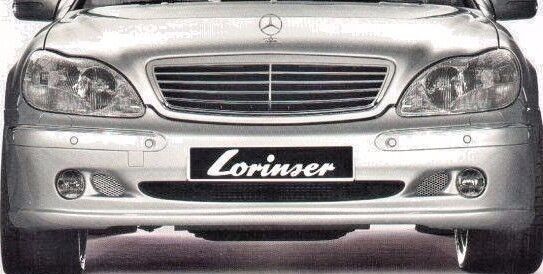 Mercedes-Benz Lorinser OEM Standard Front Bumper S Class W220 2000-2002 New