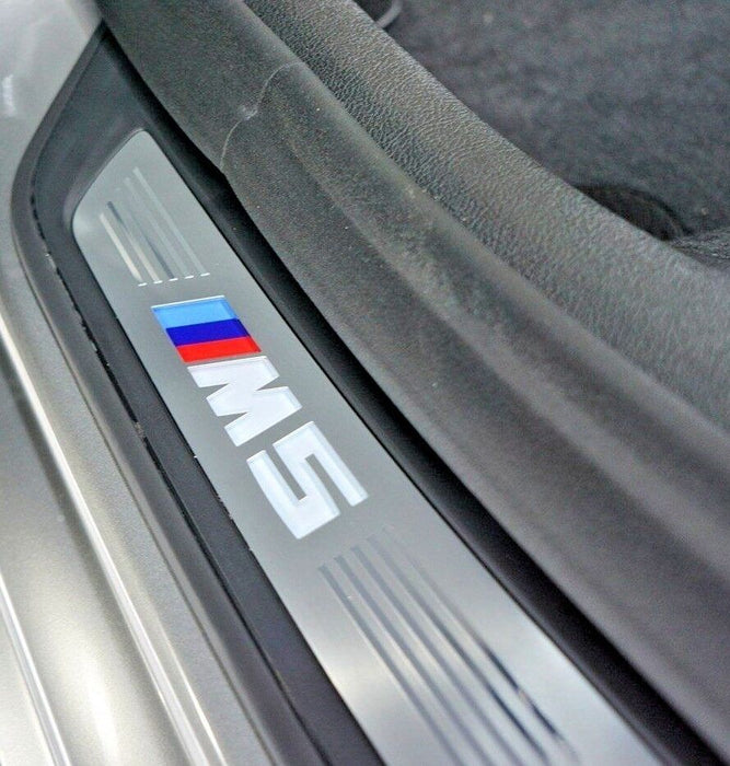 BMW G30 G31 F90 2017*+ 5 Series Illuminated M5 Door Sill Tread Plates Brand New
