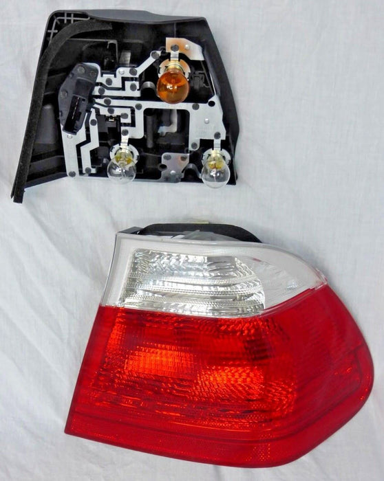 BMW OEM E46 1999-2001 3 Series Sedan OEM European Clear Taillight Pair Brand New