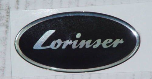 Mercedes-Benz Lorinser Genuine Trunk Emblem Badge Brand New 90 mm