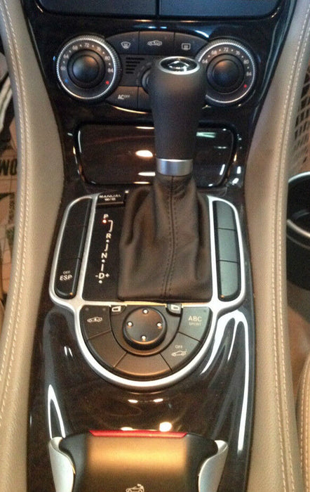 Mercedes-Benz OEM R230 SL Class Black Ash Wood Interior Trim Kit - 2003-2011 NEW
