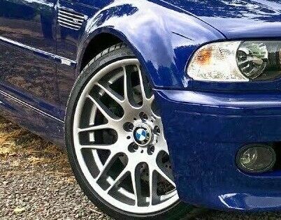 BMW OEM E46 M3 19" Wheel Radial Cross-Spoke Style 163M Staggered Wheel Set New