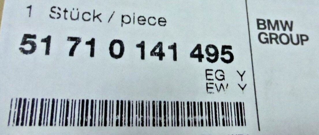 BMW E46 3 Series Sedan 1999-2005 M Technik Genuine Rear Lip Spoiler Primed New