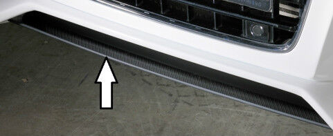AUDI S5 A5 B8 Rieger OEM Carbon Look Splitter For Front Bumper Spoiler 2008-2012