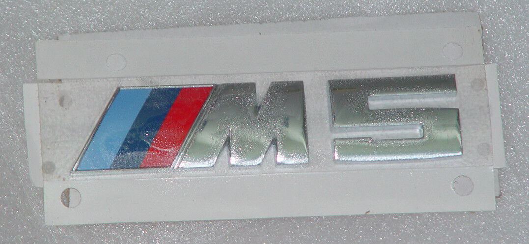 Genuine BMW Brand F10 F11 5 Series 2012-2017 M5 Emblem Badge Brand New