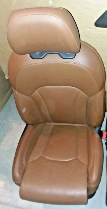 Audi OEM 4M Q7 2016+ Brown Leather Ventilated, Massage, & Heated Comfort Seats