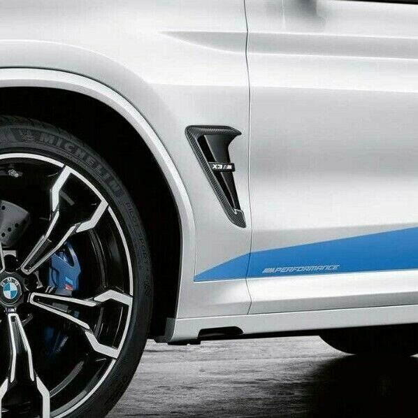 BMW OEM 2020+ F97 X3 M F98 X4 M Performance Carbon Fiber Side Vent/Duct Trims