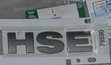 Land Rover OEM L319 LR4 Discovery 4 HSE Tailgate Name Plate Badge Brunel Grey