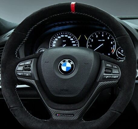 BMW OEM F25 X3 2011-2017 F26 X4 2015-2018 M Performance Steering Wheel No Paddle