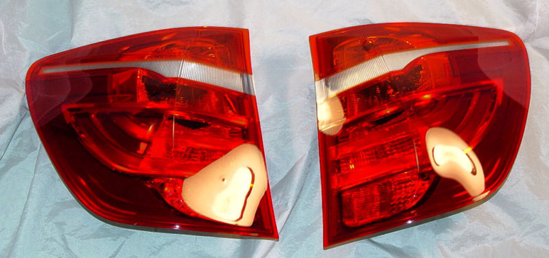 BMW Brand F25 X3 2011-2017 OEM LED European Amber Outer Taillight Pair For Xenon