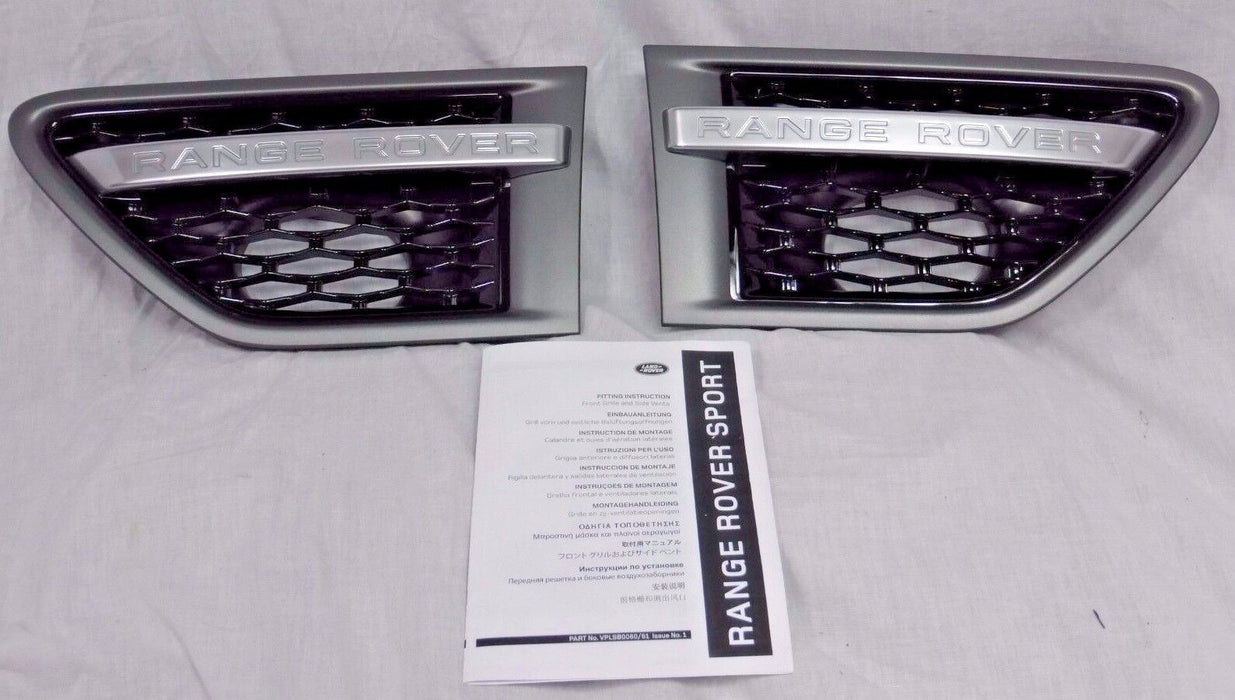 Range Rover Sport OEM Autobiography Black Grille & Side Vent Pair L320 2010-2013