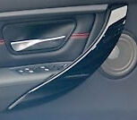 BMW OEM F30 F31 F34 F36 3&4 Series 2012*+ Diamond High Gloss Black Interior Trim