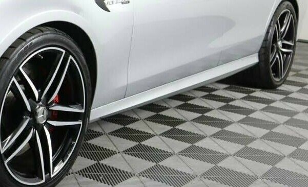Mercedes-Benz OEM Gloss Black Side Skirt Inserts W213 E63 AMG (S) Brand New