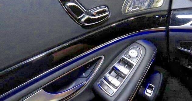 Mercedes-Benz OEM W222 S Class Sedan 2014+ Piano Black Interior Trim Kit New