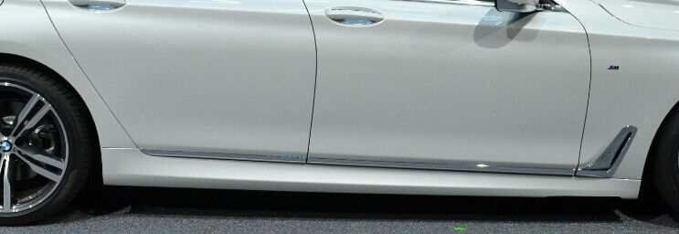 BMW OEM G12 7 Series Long Wheelbase 2016-19 Chrome Door Side Strips Set Of 6 NEW