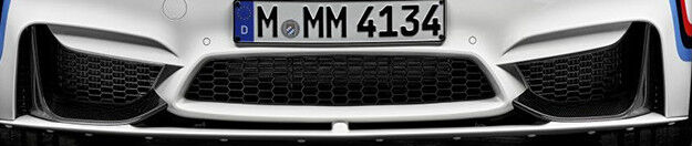 BMW Brand OEM F80 M3 F82 F83 M4 2015+ Carbon Fiber Front L Shaped Covers NEW