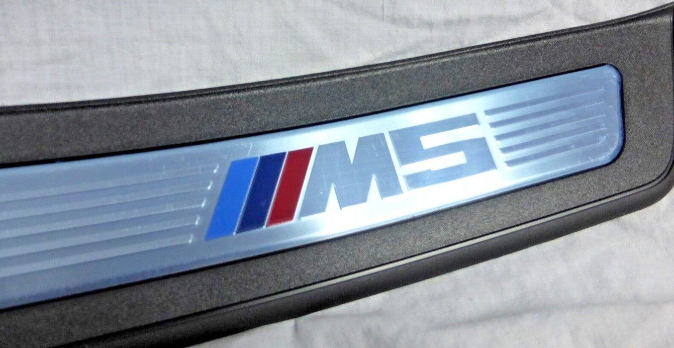 BMW Brand OEM Genuine F10 F11 2011-2017 5 Series M5 Door Sills Tread Plates NEW