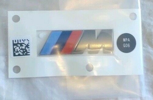 BMW OEM Cerium Grey Fender (Single) Badge G06 X6 2020+ Brand New