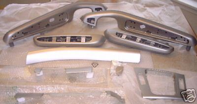 BMW OEM E46 3 Series 2000-2006 Coupe Convertible Titanium II Interior Trim Kit