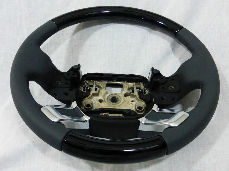 Range Rover & Sport L405 & L494 Grand Black Wood Heated Steering Wheel Lunar OEM