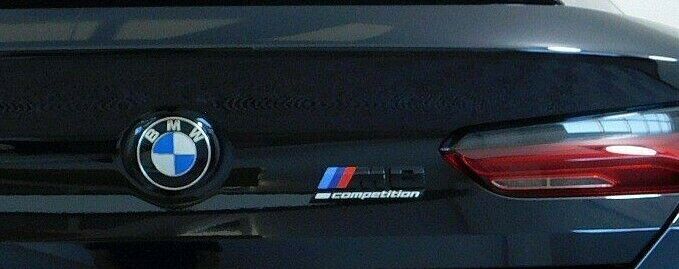 BMW OEM F91 F92 F93 M8 Competition Rear Trunk Emblem Badge Factory Brand New