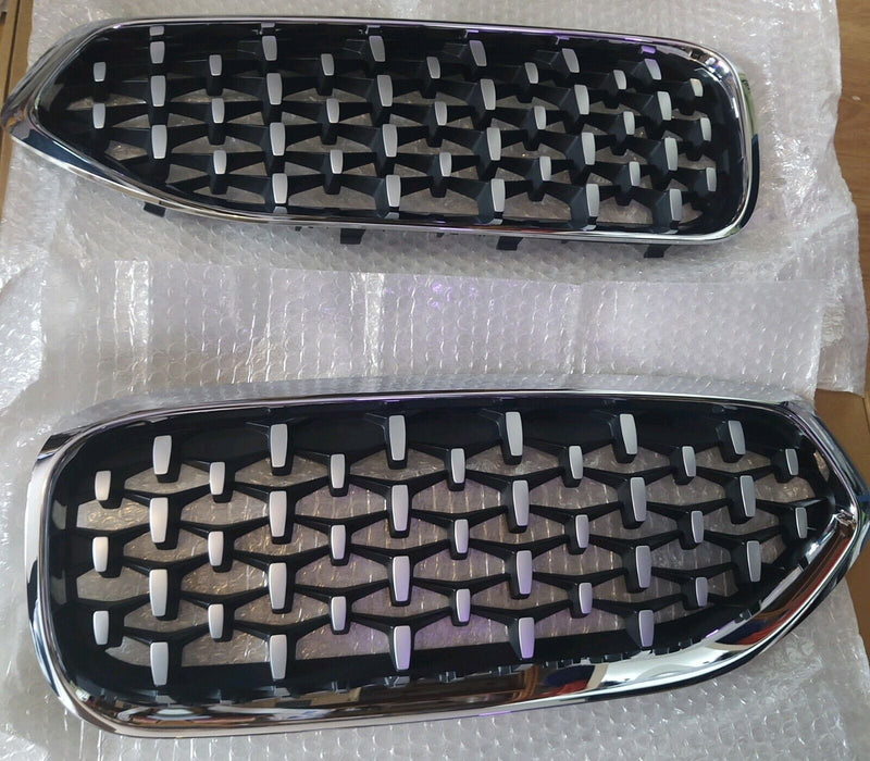 BMW OEM G29 2019+ Sport Line Chrome Front Grille Pair Brand New