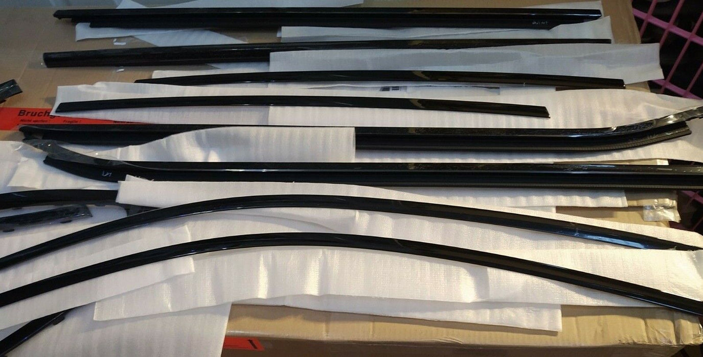 BMW G02 X4 2019+ OEM Shadow-Line Gloss Black Window Trim Set 10 Piece Set New