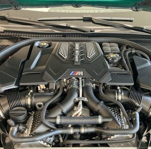 BMW OEM F90 M5 2018+ F91 F92 F93 M8 M Power Fiber Engine Center Cover Brand New