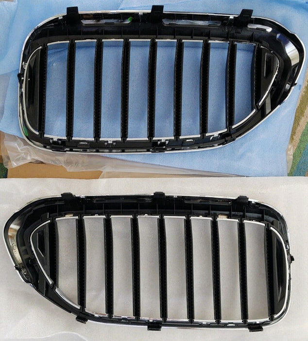 BMW Brand OEM G30 5 Series 2017-2020 Luxury Chrome Grille Pair Brand New