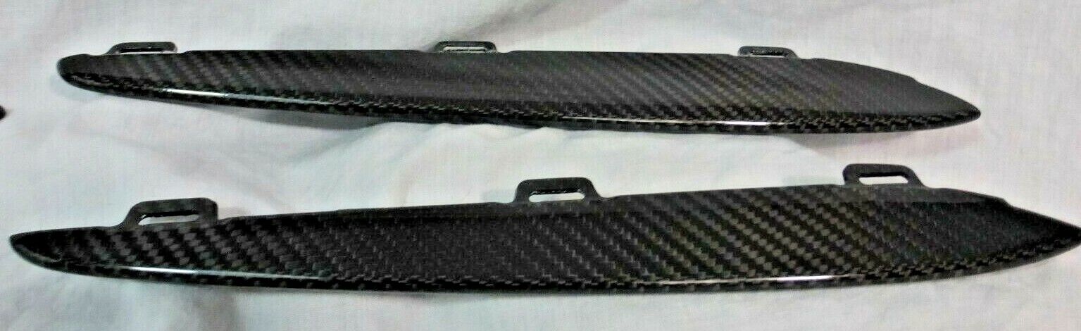 Mercedes-Benz OEM Carbon Fiber Fender Side Trims C190 AMG GT 2016-2017 Brand New