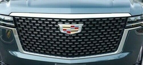 GM OEM Cadillac Escalade 2021+ Silver Front Grille Generation 5 Brand New