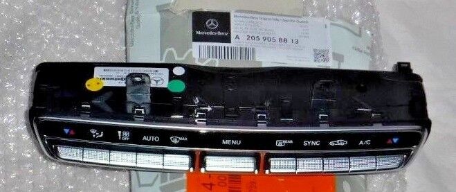 Mercedes-Benz OEM Genuine W205 C-Class Climate Control Switch Cluster Brand New