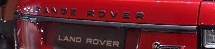 Range Rover OEM L405 2013+ Graphite Atlas Tailgate Trim SVAutobiography Dynamic