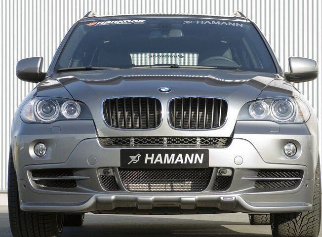 BMW E70 X5 2007-10 Genuine Hamann Brand Front Apron Spoiler For Standard Bumper